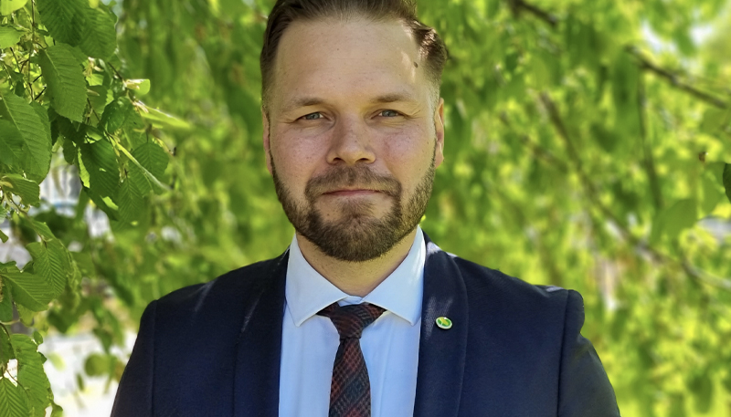 Porträttbild på Markus Lindgren.