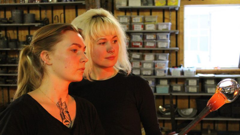 Erika Kristofersson Bredberg och Ammy Olofsson