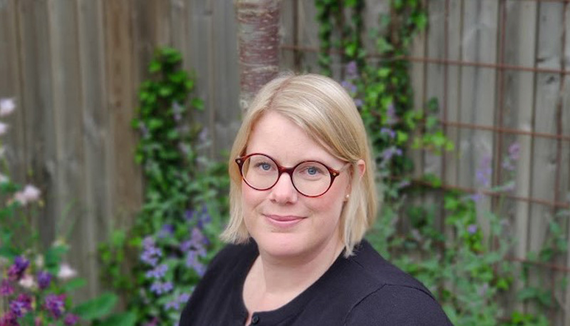 Porträttbild på Cecilia Andersson.