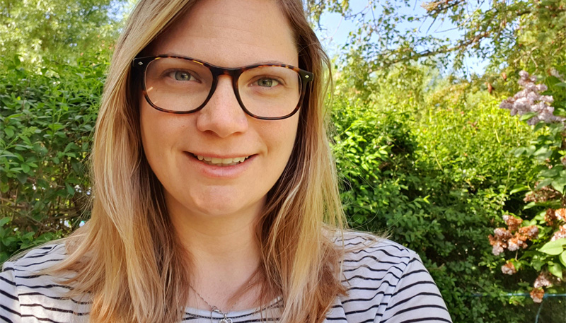 Porträttbild på Emelie Mellbrand.