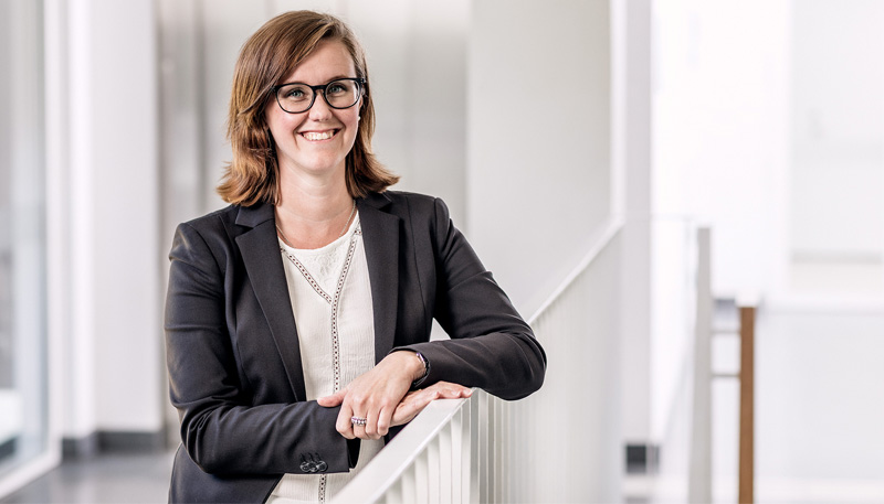 Personporträtt på Emma Frisk.