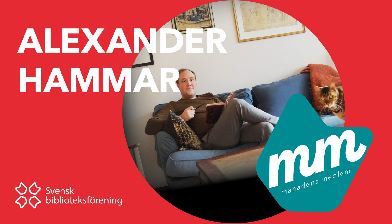 Porträttbild på Alexander Hammar.