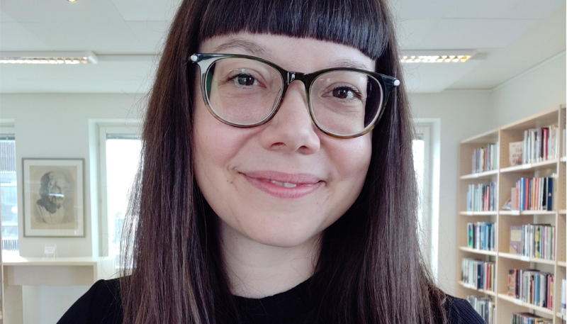 Porträttbild på Malene Jensen.