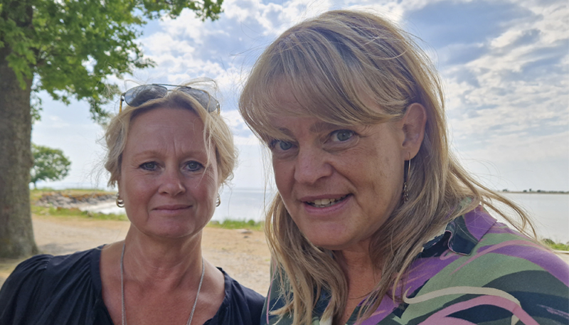Porträttbild på Cecilia Herdenstam och Maria Wennström.