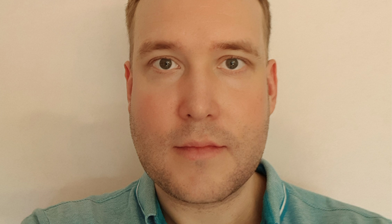 Porträttbild på Alexander Hammar.