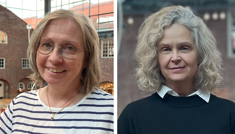 Porträttbild på lena Hurtig och Lenita Brodin Berggren.
