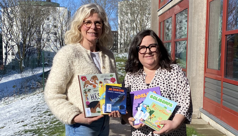 Bild på Anna Carin Svedstam och Camilla Bergstrand.