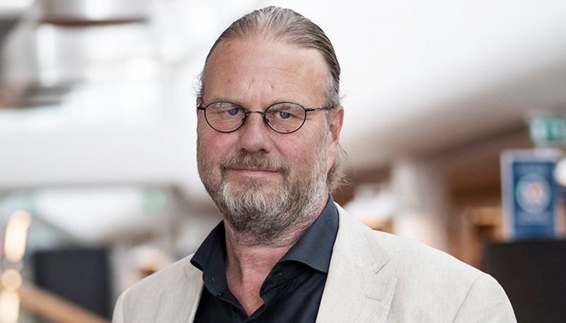Porträttbild på Wilhelm Widmark.