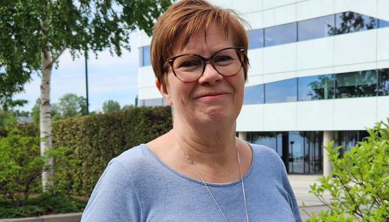 Porträttbild på Maria Forssén.