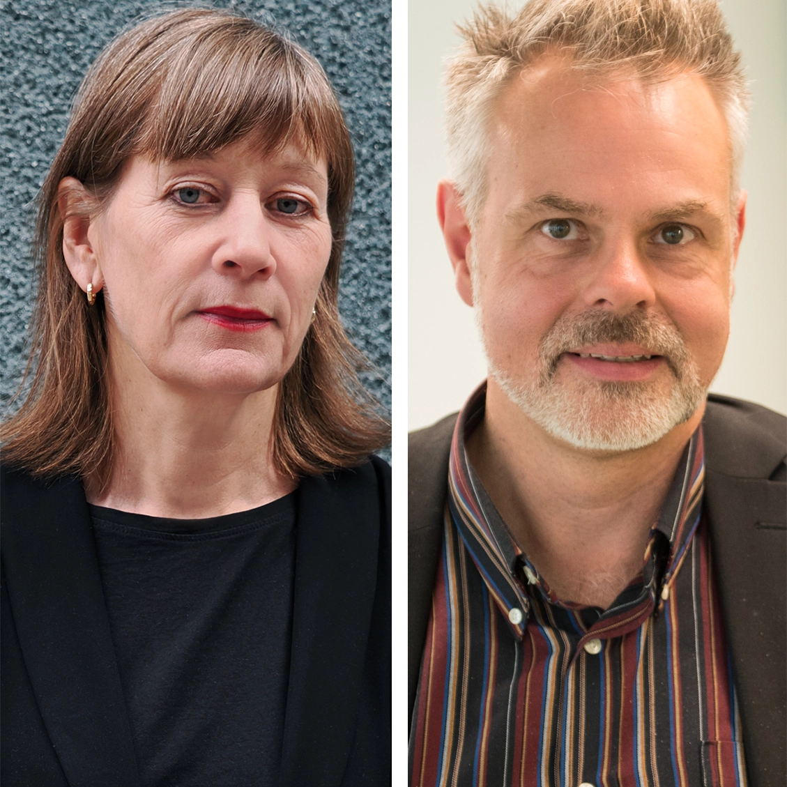 Silvia Ernhagen och Morgan Palmqvist.