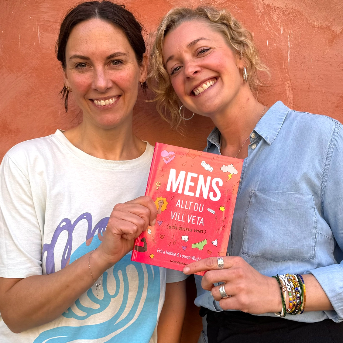 Bild på Erica Hebbe och Louise Winblad.