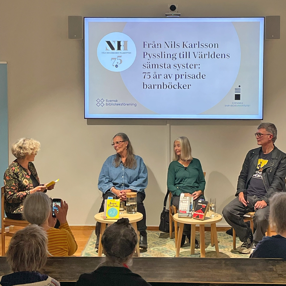 Jenny Nilsson, Moni Nilsson, Cannie Möller och Johan Ehn.