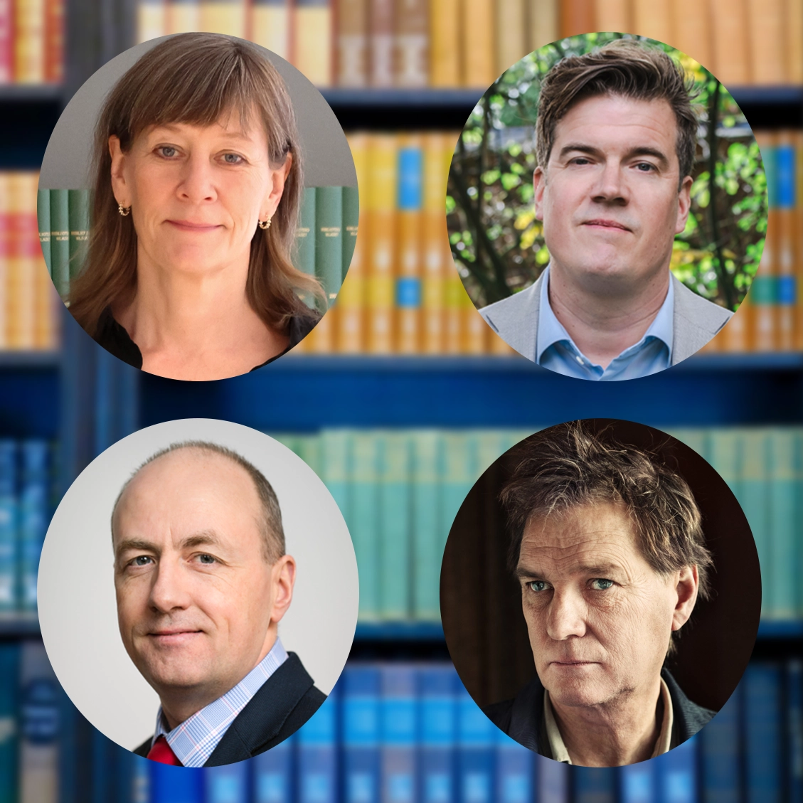 Foto på Silvia Ernhagen, Gunnar Ardelius, Mikael Brännvall och Joppe Pihlgren.