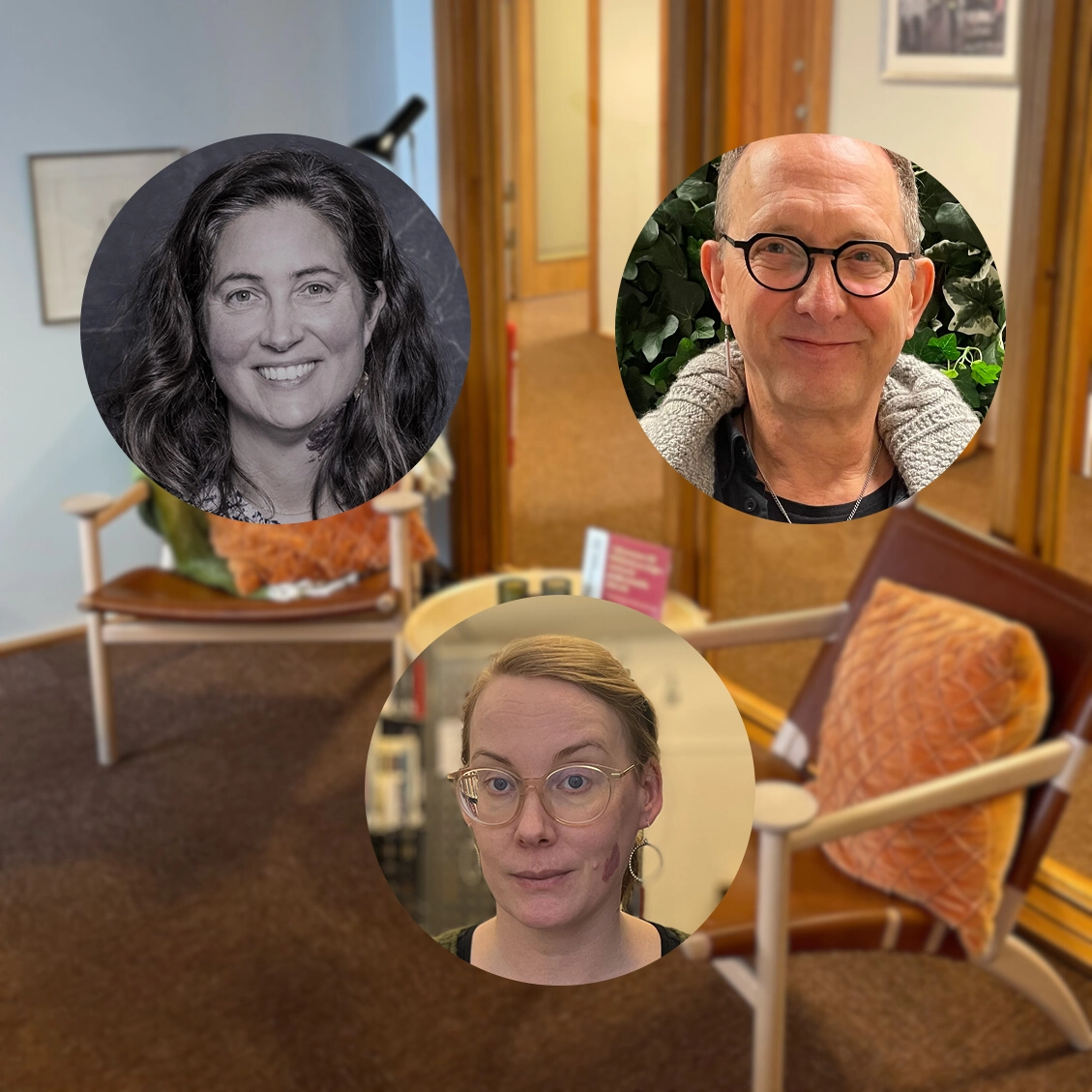 Bild på Eeva Östberg Christer Edeholt Marija Hane.