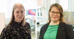 Lisa Gemmel och Karin Martinsson Stattin.