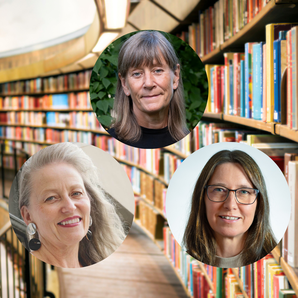 Elisabet Resslegård, Silvia Ernhagen och Malin Tufvesson.