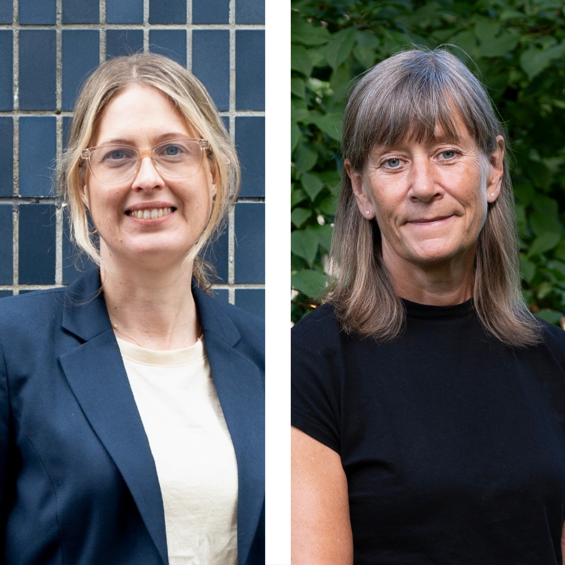 Helene Öberg och Silvia Ernhagen.